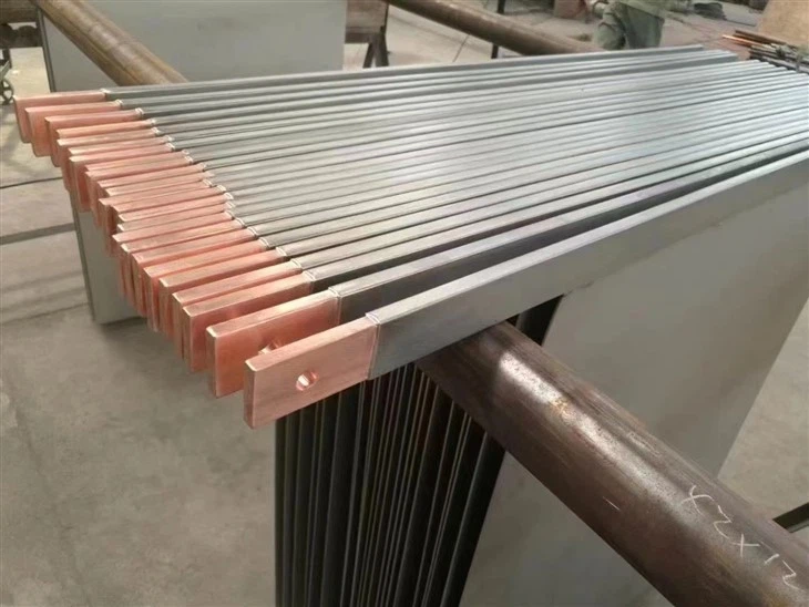 Titanium Copper Conductive Rod